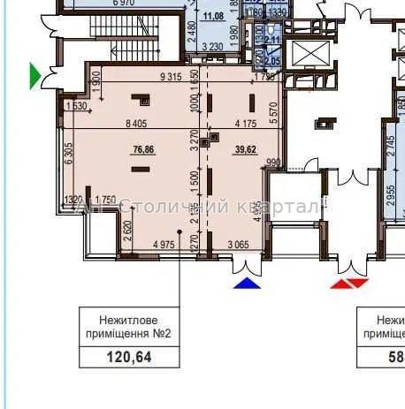 Оренда приміщення вільного призначення на Родини Крістерів вул., 14 приміщень - 1, поверх - 1/24 Київ - фото 2