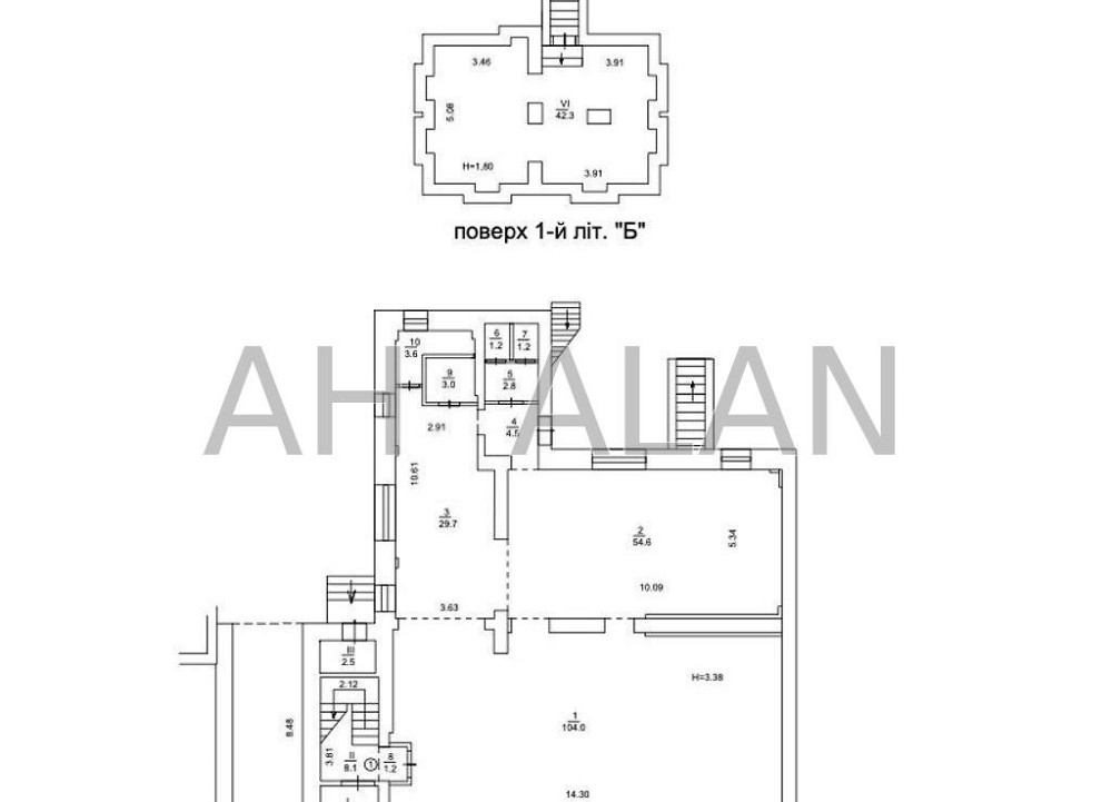 Оренда Будинок 15-кімнатний на Франка Івана вул., 26 Kiev - photo 12