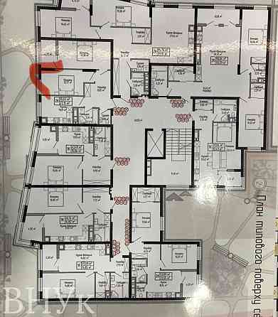 Продаж Квартира 2-кімнатна, 6/9 поверх на спортивна Тернопіль