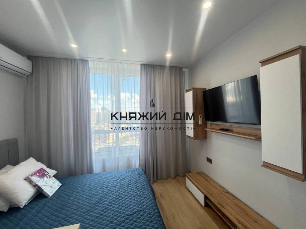 Оренда Квартира 1-кімнатна, 17/28 поверх на Днепровская Набережная ул. Київ - фото 4