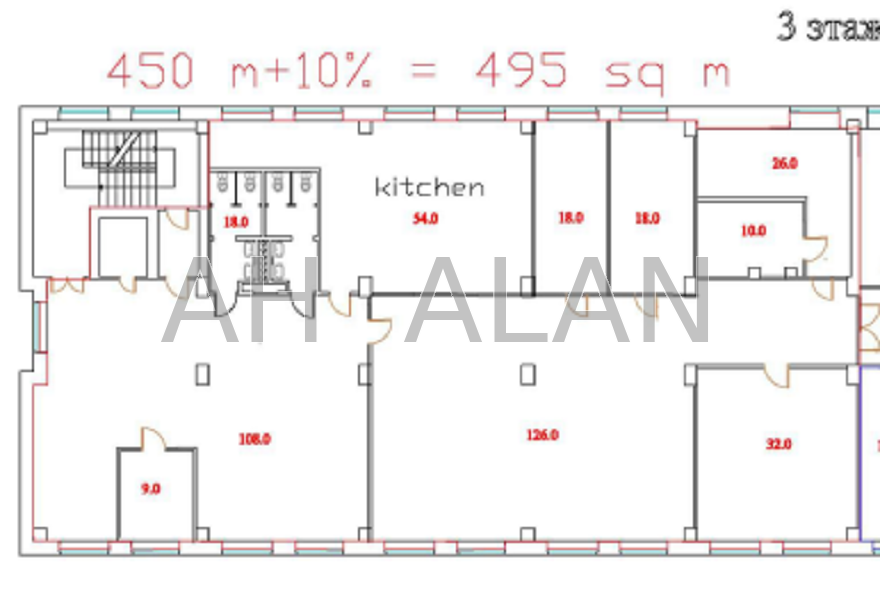 Оренда офісне приміщення на Лейпцизька вул., 15А приміщень - 7, поверх - 3/9 Київ - фото 8