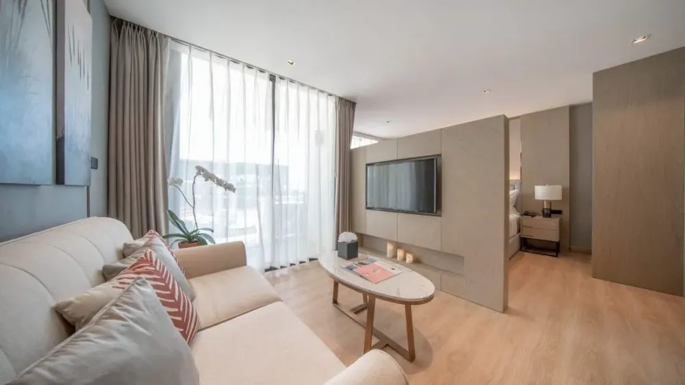 Квартира за границей 71 кв.м 1 комн. 7-й этаж г. Измир, на Тайланд район Пхукет, пляж равай Измир - изображение 5