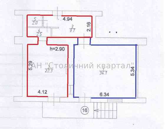 Оренда торгове приміщення на Гетьмана Павла Полуботка вул., 22/14 приміщень - 1, поверх - 1/5 Kiev