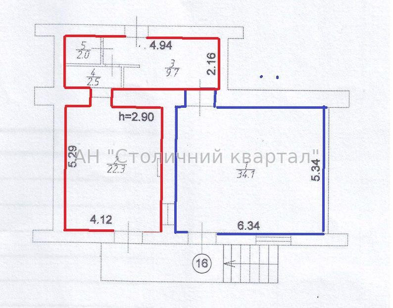 Оренда торгове приміщення на Гетьмана Павла Полуботка вул., 22/14 приміщень - 1, поверх - 1/5 Kiev - photo 2