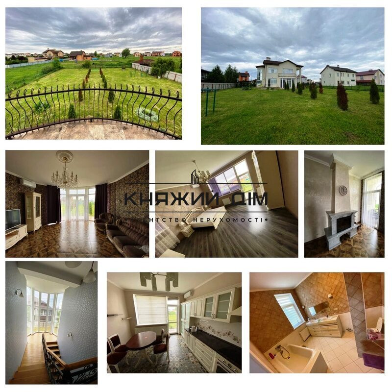 Загородный комфортабельный дом 233 м2 с ремонтом, полностью меблированная с бытовой техникой в #8203;#8203;20 минутах от Киева, в закрытом коттеджном  Березівка - фото 12