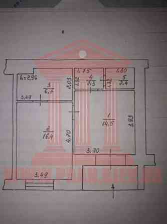 Оренда офісне приміщення на Погребняка поверх - 1/5 