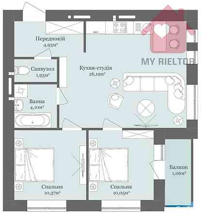 Продаж квартири у ЖК West Towers! Uzhhorod