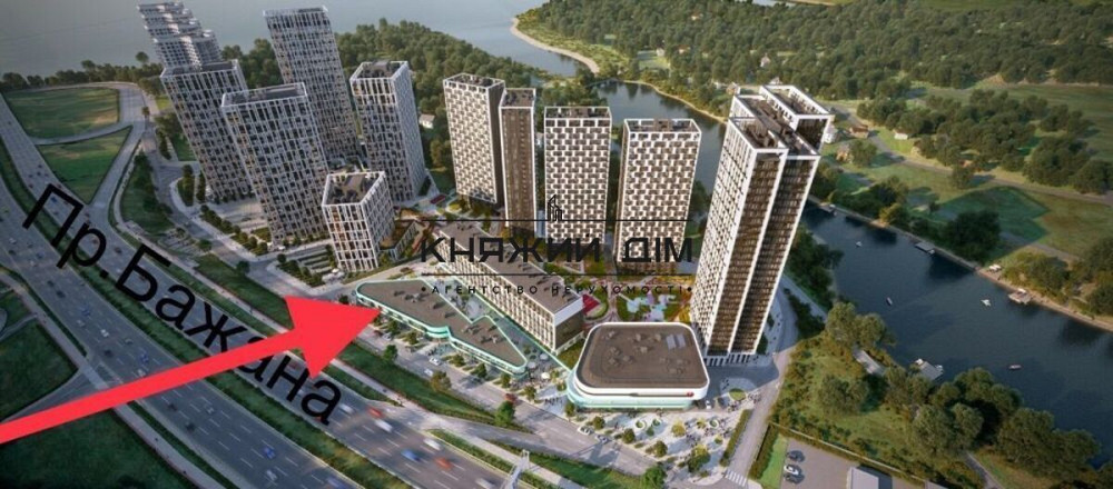 Оренда офісне приміщення на Бажана Николая просп. поверх - 2/2 Київ - фото 2