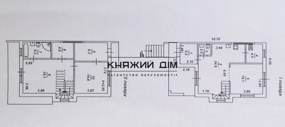 Продаж частини будинку (дуплекс) в КМ Терещенські Озера. № 2211630  - фото 8