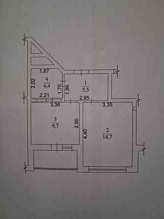 Продаж Квартира 1-кімнатна, 9/16 поверх на Живописная ул., 3 Киев