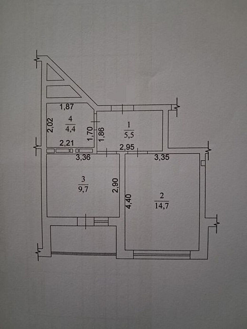 Продаж Квартира 1-кімнатна, 9/16 поверх на Живописная ул., 3 Киев - изображение 4