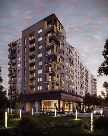 For sale 1-room Apartment 38.6 sq.m Стожари Ivano-Frankivs'k
