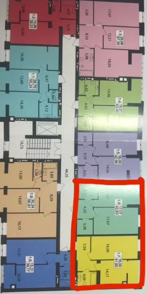 Продам 3-х комнатную квартиру в ЖК "Чайка" (ул.Ак.Сахарова) Лиски (Коминтернивський район) - изображение 8