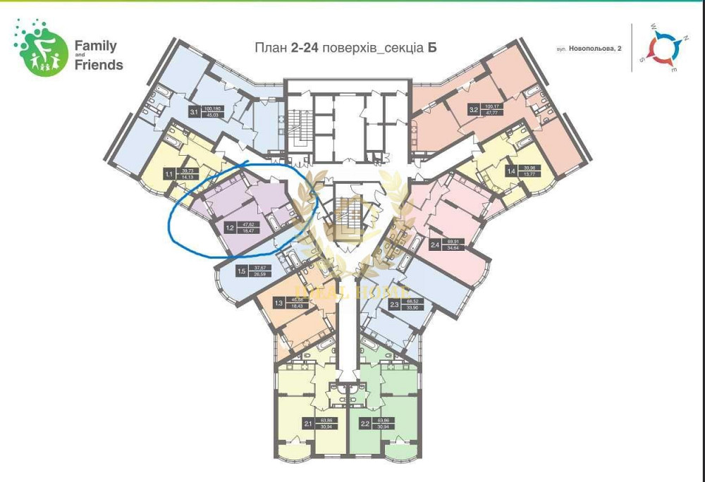 Продаж Квартира 1-кімнатна, 12/25 поверх на Новополевая ул. Київ - фото 7