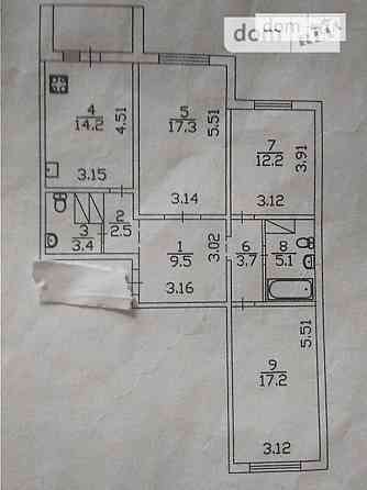 Оренда Квартира 3-кімнатна, 2/22 поверх на пр. Петра Григоренко, 16 Київ