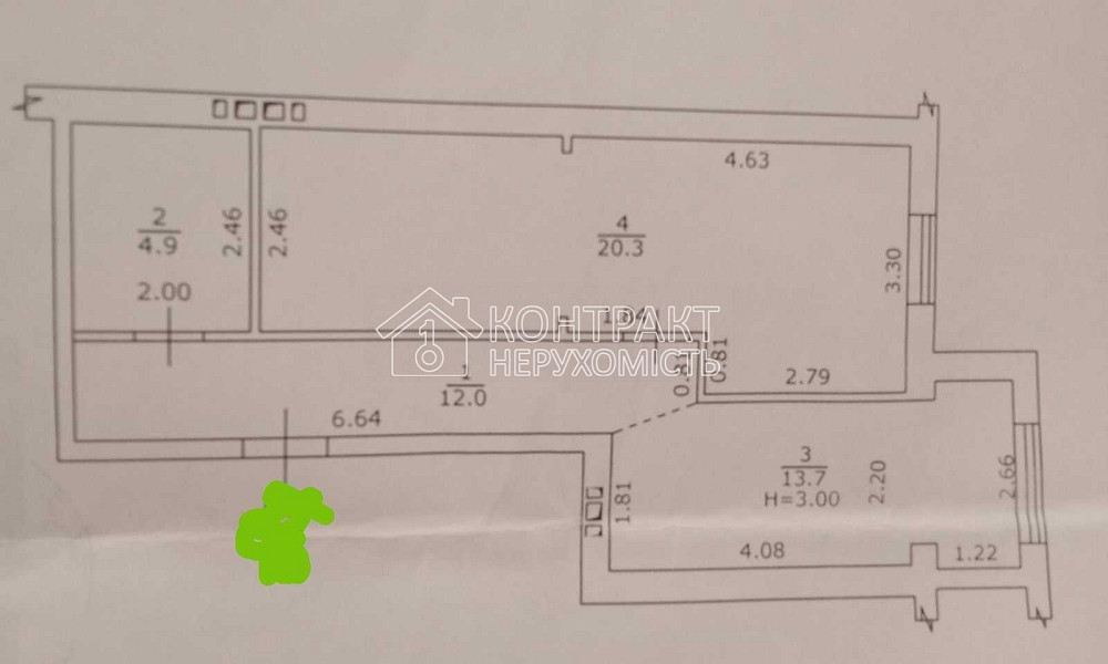 Продаж Квартира 2-кімнатна, 4/5 поверх на вул. Бібліка Харків - фото 15