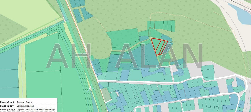 Продаж земельної ділянки 43.15 соток на вул. Лісна Таценки - фото 6