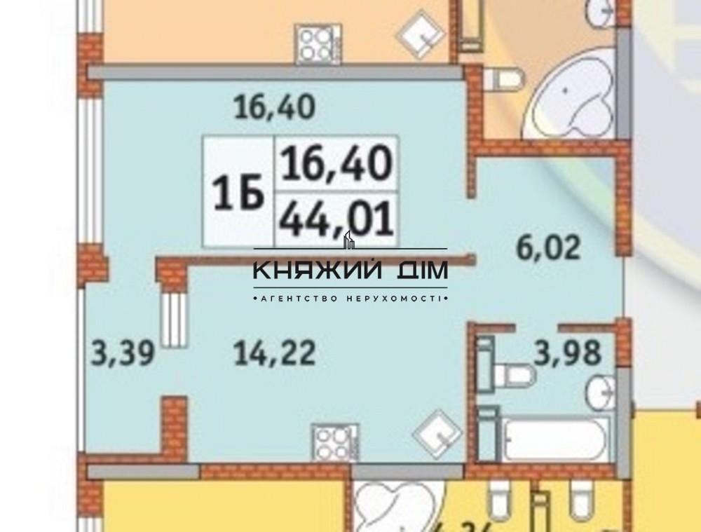 Продажа 1к квартиры В ЖК Урловский-1, 3 дом, м. Позняки. Код объекта: № 21124522 Київ - фото 2