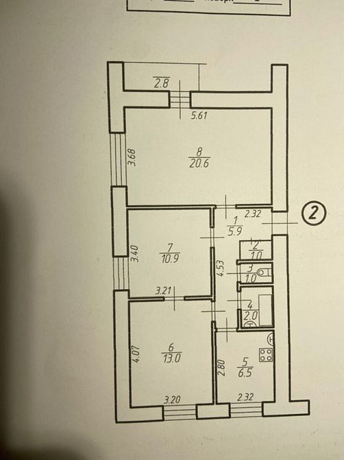 Продаж Квартира 3-кімнатна, 1/9 поверх на Богдана Хмельницького, 42 Калуш - фото 13