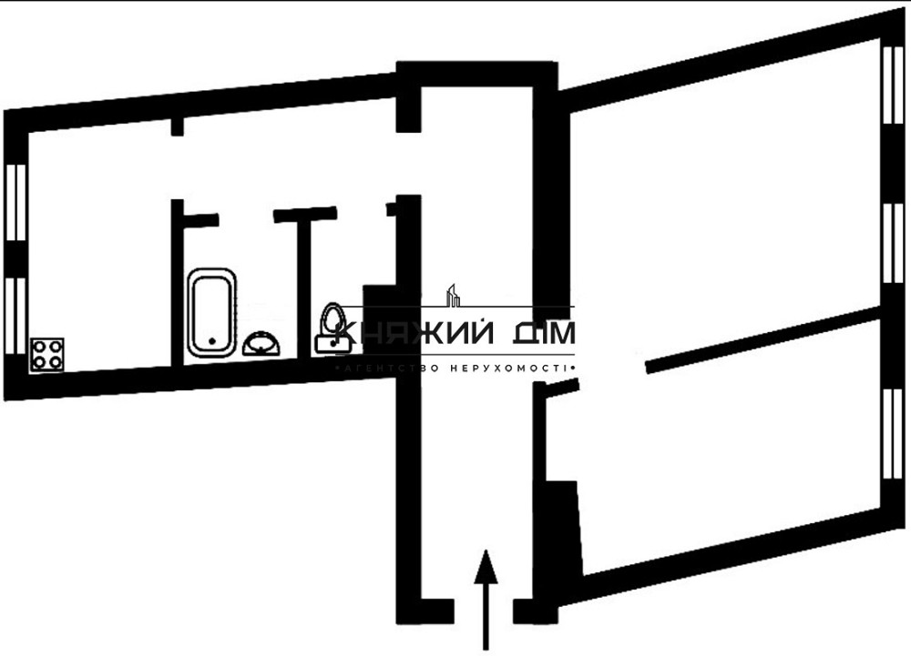 БЕЗ КОМІСІЇ !!! СРОЧНО !!! Продам 2-х. ком.в Центрі міста. М.Почтовая площадь.№ 21118485 Київ - фото 2