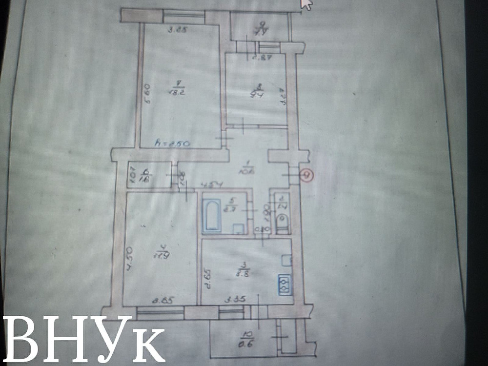 Продаж Квартира 3-кімнатна, 2/5 поверх на Молоді Луцьк - фото 12
