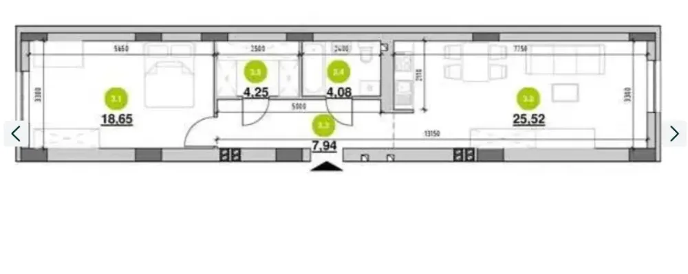 Продаж 1к Квартира 60.8 кв.м ЖК РІЕЛ СІТІ Львів - фото 4
