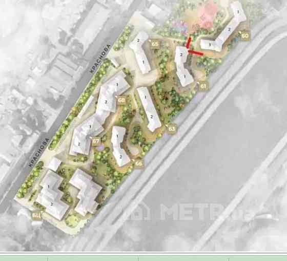 Продаж Квартира 2-кімнатна, 18/24 поверх на Краснова улица, 3/61 Одеса