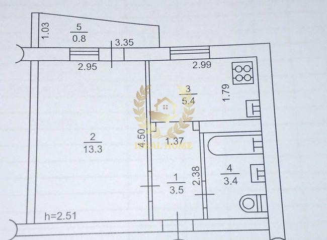 Продаж Квартира 1-кімнатна, 4/9 поверх на Демеевская ул., 39 Київ - фото 1