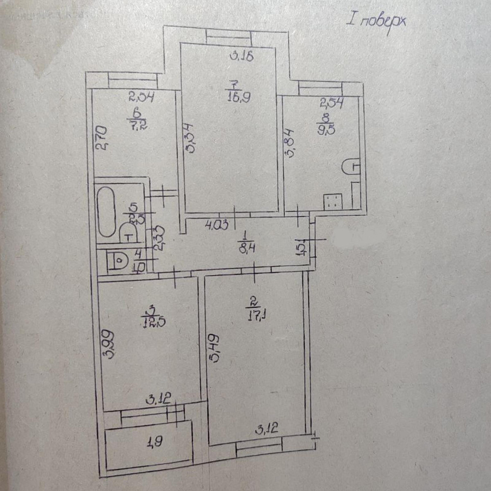 Четырехкомнатная квартира на Таирова. Одесса - изображение 7