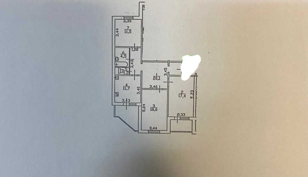 Продаж Квартира 3-кімнатна, 7/16 поверх на Тимошенко Маршала вул., д. 15-Г Kiev - photo 15