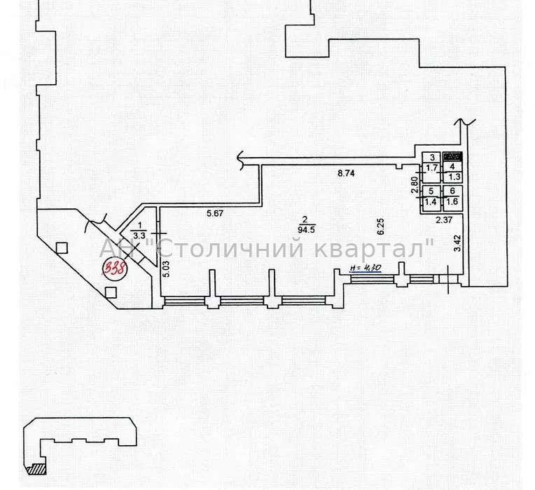 Оренда Будинок 2-кімнатний на Палладіна Академіка пр-т, 18/30 Київ - фото 2