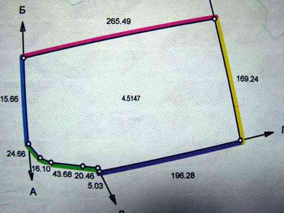 Продаж земельної ділянки 4.51 га 