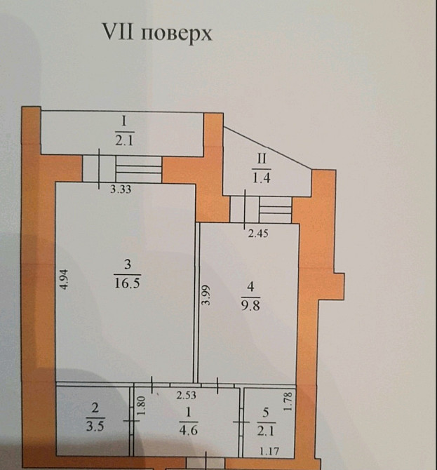 Продаж Квартира 1-кімнатна, 7/10 поверх на вул. Пирогова Тернопіль - фото 18