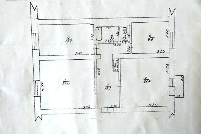 Продам 3-х комнатную квартиру в с. Петровка. Мала Петрівка - фото 10
