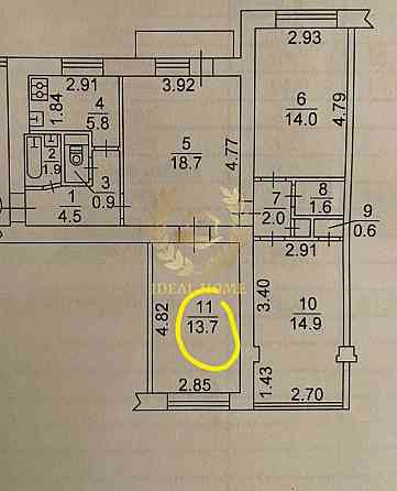 Продаж Квартира 4-кімнатна Киев