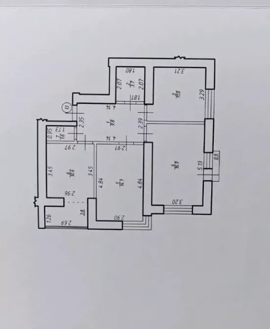 Продаж Квартира 3-кімнатна, 5/8 поверх на вул. Блавацького І. Отця Ивано-Франковск - изображение 17