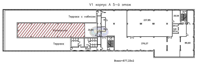 Оренда офісне приміщення на Йоганна Гена вул. поверх - 5/5 Одеса - фото 2