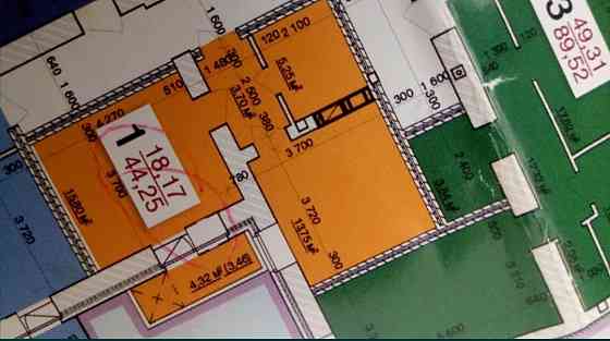 Продаж 1к Квартира 42 кв.м Г.Чернобыля Zhytomyr