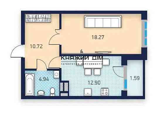 1 квартира в новобудові Kiev