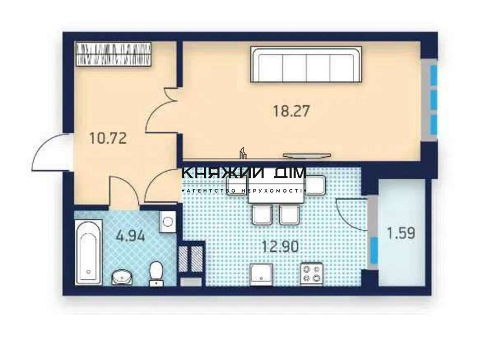 1 квартира в новобудові Київ - фото 1