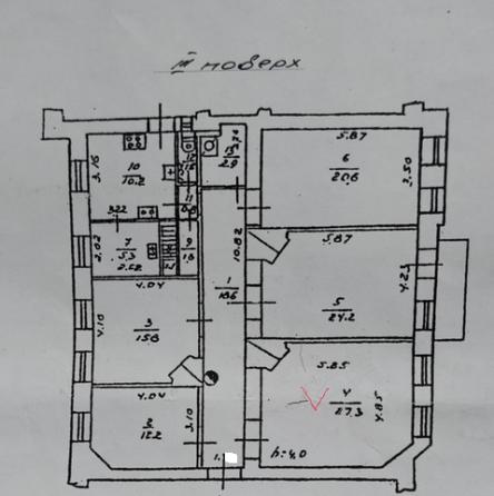 2 комнаты в малонаселенной коммуне возле парка Шевченко Одесса
