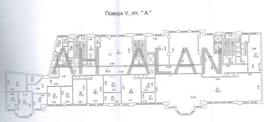 Оренда офісне приміщення на Володимирська вул., 38 приміщень - 20, поверх - 5/8 Київ - фото 18