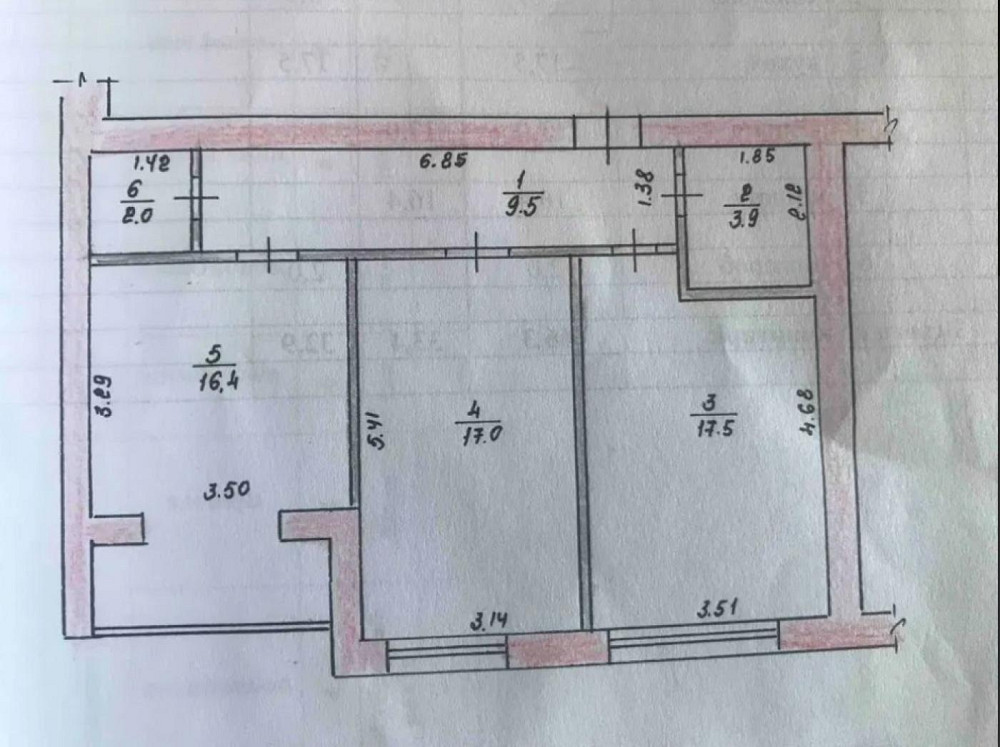 Продаж Квартира 2-кімнатна, 9/10 поверх на вул. Чуднівська Zhytomyr - photo 1