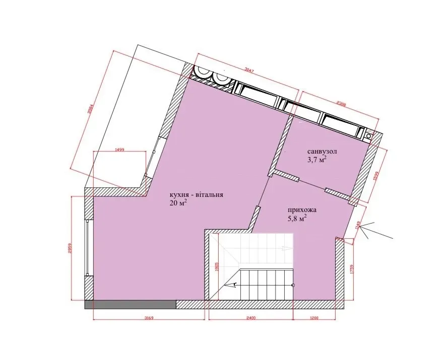 For sale 2-room Apartment 72.4 sq.m ЖК Національний L'viv - photo 12