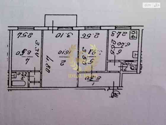Продаж Квартира 3-кімнатна на Каунасская ул., 16/1 Kiev