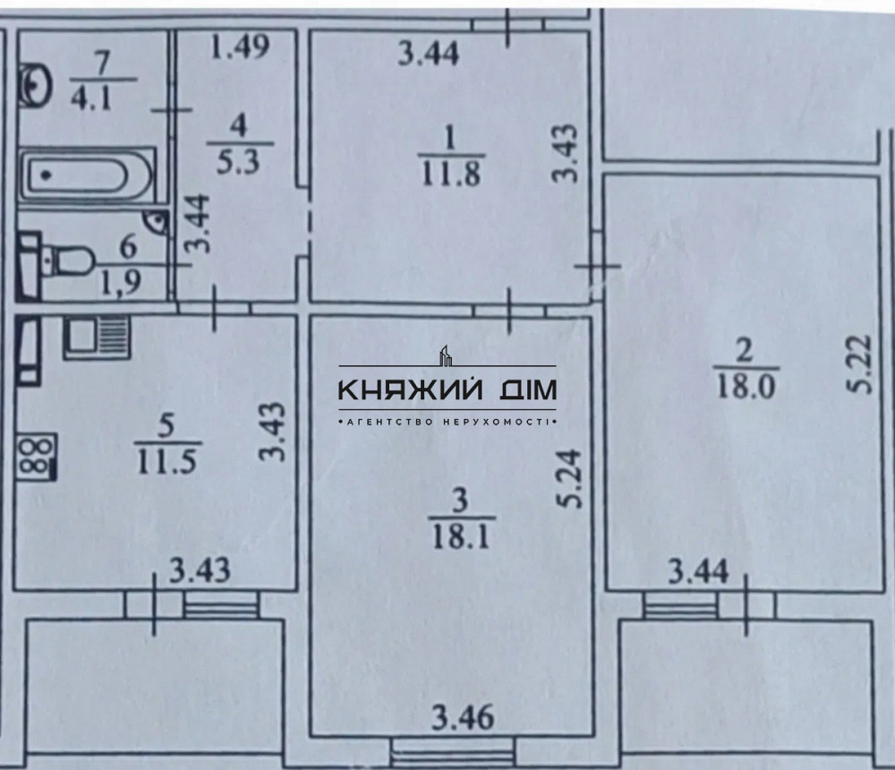 Продаж 2 кімнатна квартира м. Деміївська КОД  21146908 Київ - фото 12