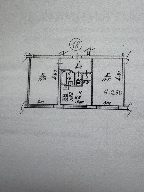 Продаж Квартира 2-кімнатна, 2/5 поверх на Щербаківського Данила вул., д. 61 Kiev - photo 9