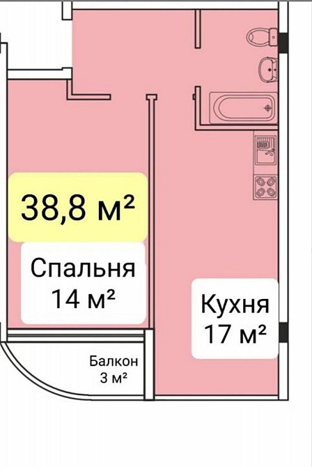 Продаж Квартира 1-кімнатна, 8/12 поверх на Львовская, 15б/1 Одеса - фото 3
