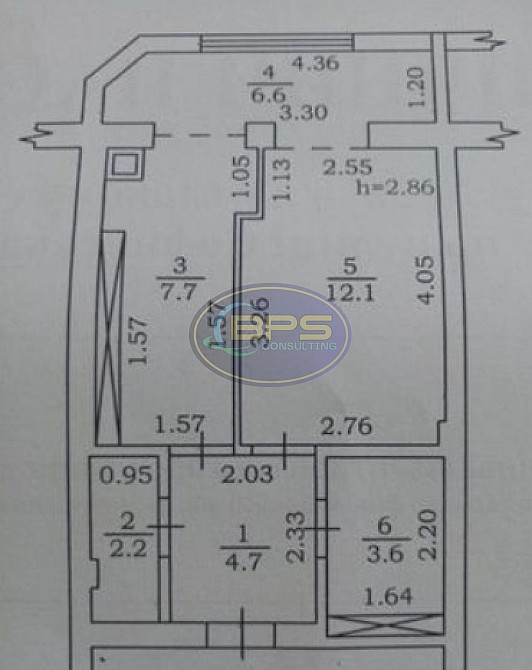 Продаж квартири 37 кв. м Крижанівка (Комінтернівський район) - фото 3