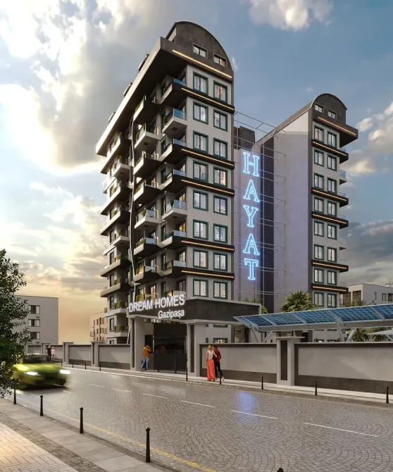 Квартира за кордоном 43 кв.м 1 кімн. 1-й поверх м. Газіпаша, на Hayat Dream Homes Gazipaşa Газіпаша - фото 2